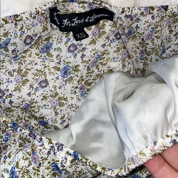 For Love And Lemons, Cropped long sleeve top - Picture 6 of 6